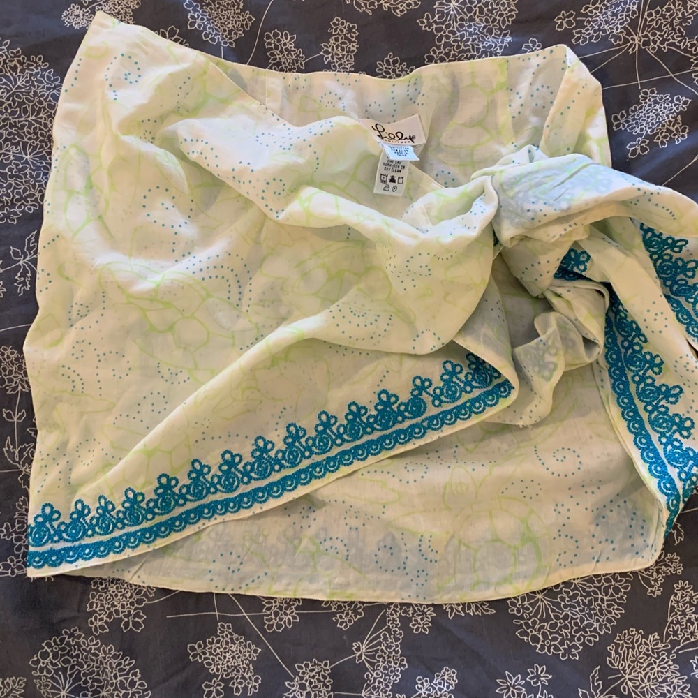 Lilly Pulitzer Turtle print Sarong